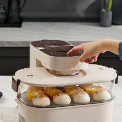 JOYOUNG GZ512 : Cuiseur vapeur électrique double couche pour des repas sains